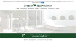 Desktop Screenshot of bremer-holzvisionen.de